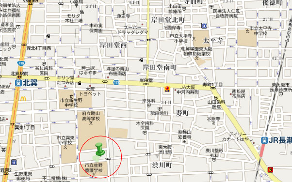 高齢者対応賃貸住宅『シーマック・イースト』の所在地